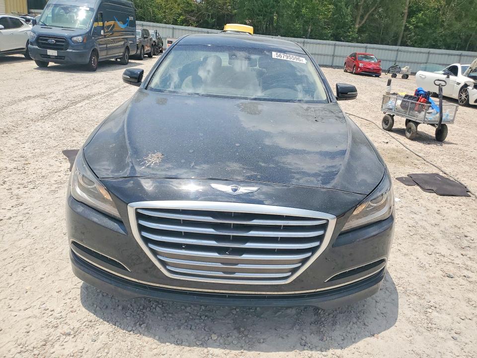 2015 Hyundai Genesis VIN KMHGN4JE8FU080257 COPART salvage auction — REAR END, Nc - Salvage Certificate Of Title, sold $1,350 on 2026-07-31 (photo 5)