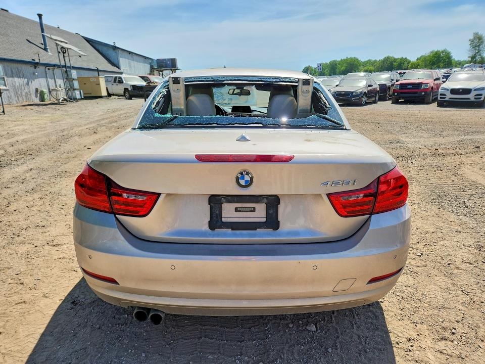 2015 BMW 4er VIN WBA3V5C5XFP753647 COPART salvage auction — SIDE, Salvage Title, sold $1,950 on 2026-07-22 (photo 6)