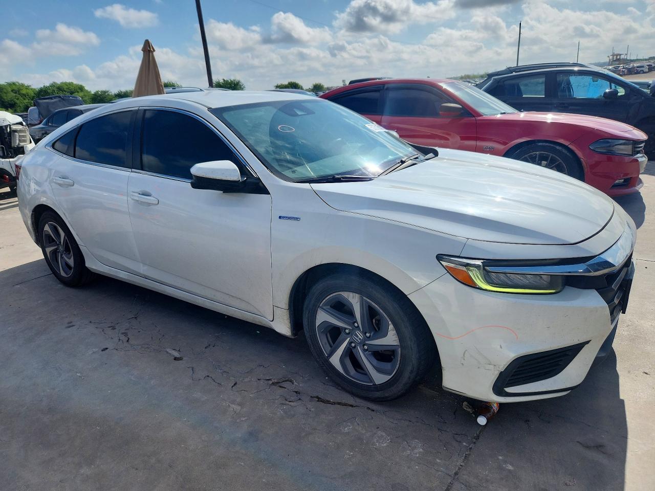 2019 Honda Insight VIN 19XZE4F57KE017830 COPART salvage auction — Rear End, FL - CERT OF TITLE SLVG REBUILDABLE, sold $1,650 on 2026-07-09 (photo 4)
