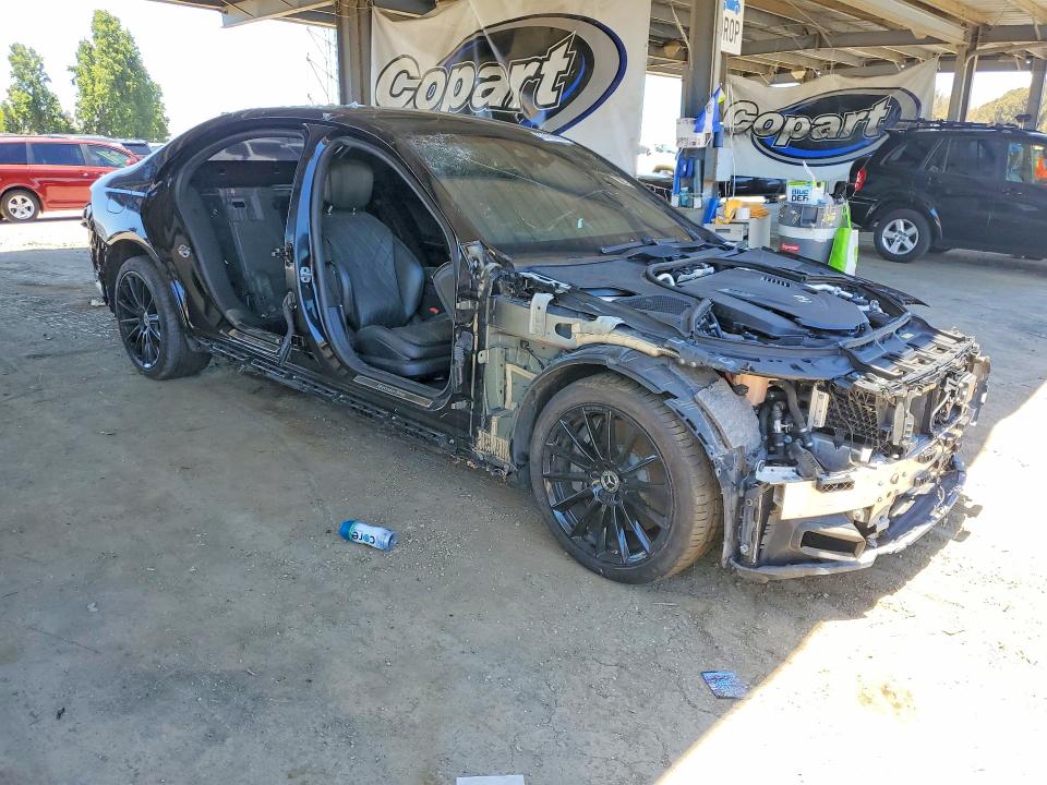 2021 Mercedes-benz S class VIN W1K6G7GB9MA042842 COPART salvage auction — SIDE, CA - DIS/DLR/EXP ONLY CLEAN TITLE, sold $21,800 on 2026-07-28 (photo 4)