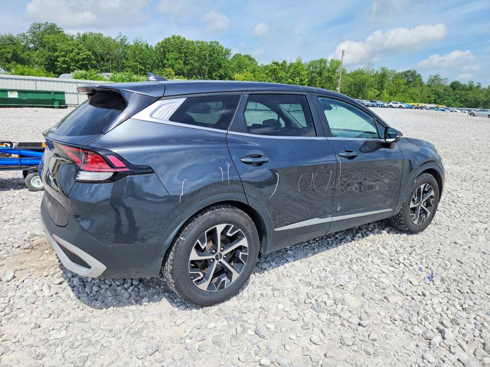 2023 Kia Sportage VIN 5XYK33AF5PG097463 COPART salvage auction — SIDE, Oh - Cert Of Title-Salvage, sold $6,300 on 2026-07-10 (photo 3)