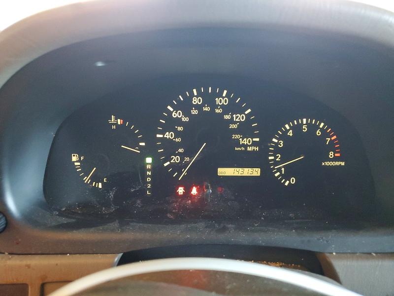 2000 Lexus Rx 300 VIN JT6GF10U7Y0075349 COPART salvage auction — REAR END, CA - SALVAGE CERTIFICATE, sold $625 on 2026-07-09 (photo 9)