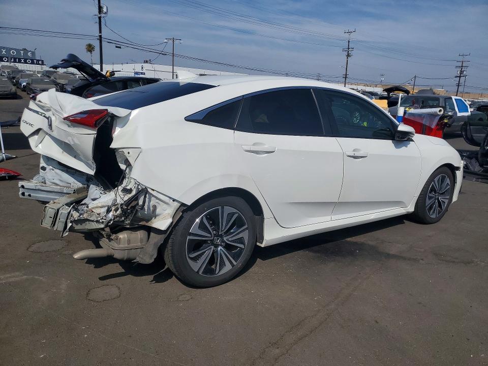 2018 Honda VIN JHMFC1F73JX027194 COPART salvage auction — REAR END, Ca - Salvage Certificate, sold $3,000 on 2026-07-22 (photo 3)