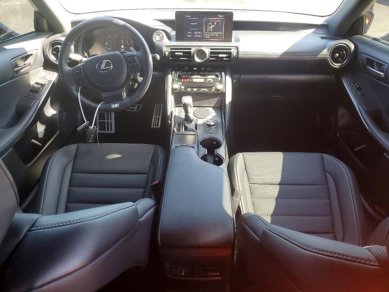 2024 Lexus Is VIN JTHGZ1B23R5073077 COPART salvage auction — FRONT END, Ca - Salvage Certificate, sold $4,800 on 2026-07-29 (photo 8)