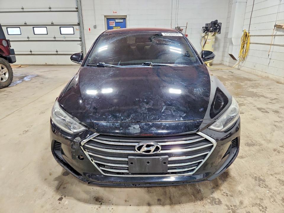 2018 Hyundai VIN KMHD84LF9JU620756 COPART salvage auction — HAIL, TX - SALVAGE VEHICLE TITLE, sold $1,050 on 2026-07-28 (photo 5)