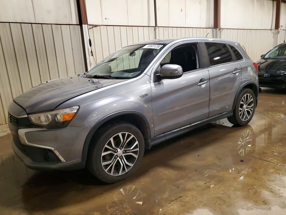 2016 Mitsubishi Outlander VIN JA4AP3AU5GZ050475 COPART salvage auction — FRONT END, Pa - Certificate Of Salvage, sold $1,550 on 2026-07-10 (photo 1)