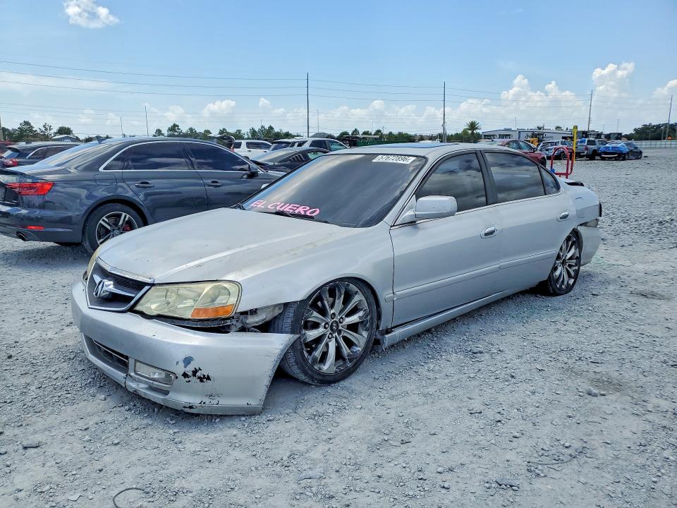 2002 Acura Tl VIN 19UUA56922A004230 COPART salvage auction — REAR END, FL - CERT OF TITLE SLVG REBUILDABLE, sold $10 on 2026-07-10 (photo 1)