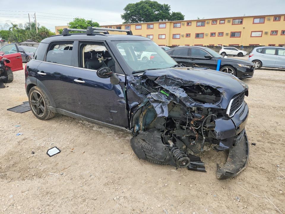 2012 Mini VIN WMWZC3C53CWL87276 COPART salvage auction — FRONT END, Fl - Cert Of Title Slvg Rebuildable, sold $325 on 2026-08-07 (photo 4)