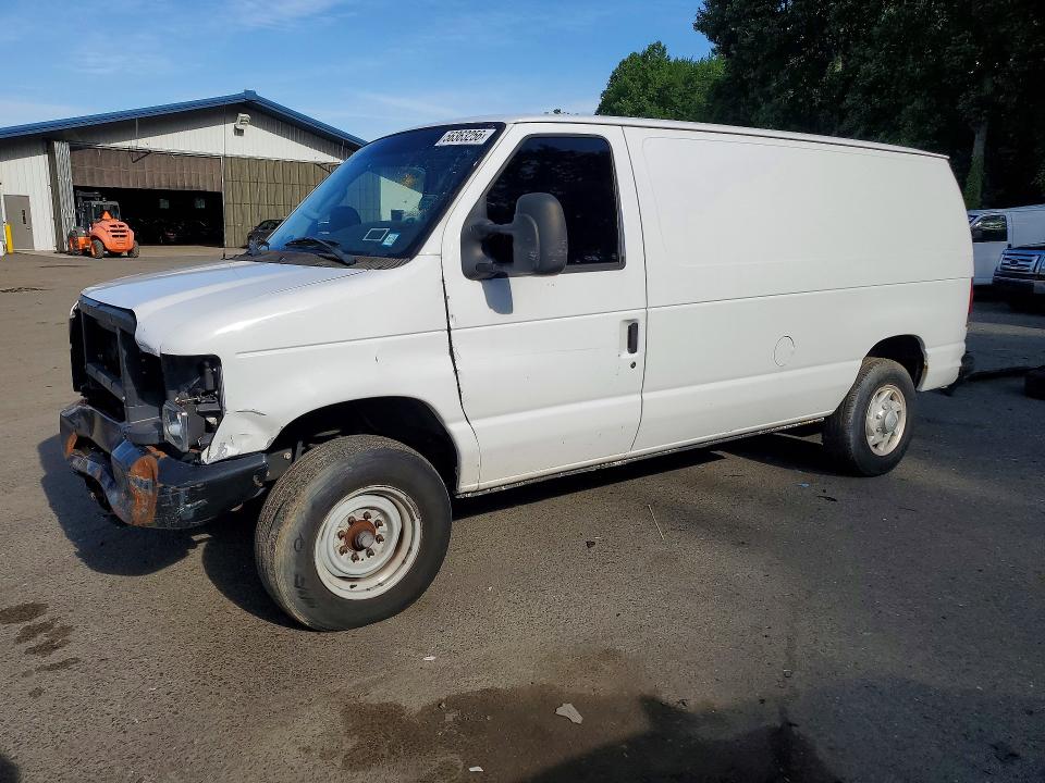 2013 Ford Econoline e350 VIN 1FTSE3EL1DDB28082 COPART salvage auction — FRONT END, NY - CERTIFICATE OF TITLE (P), sold $1,500 on 2026-07-09 (photo 1)