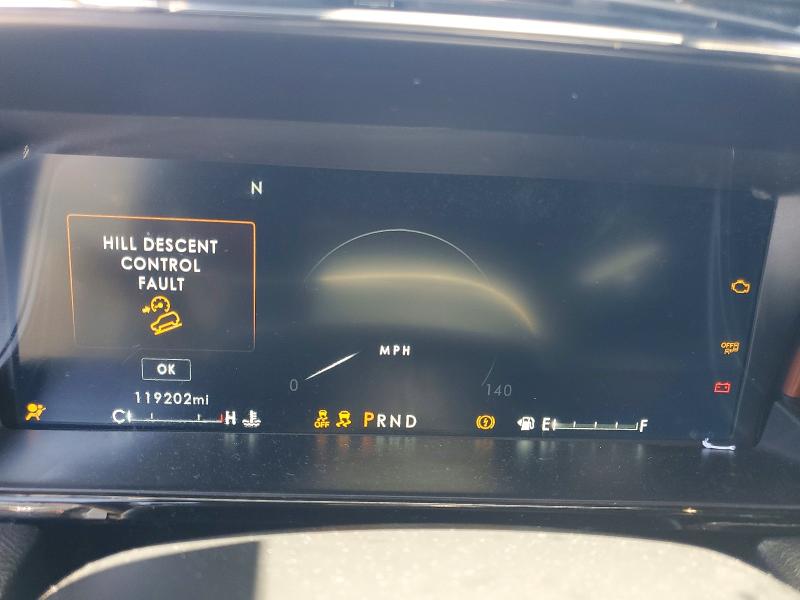 2020 Lincoln Navigator VIN 5LMJJ2LT8LEL14174 COPART salvage auction — FRONT END, Nv - Salvage Title, sold $8,700 on 2026-07-22 (photo 9)