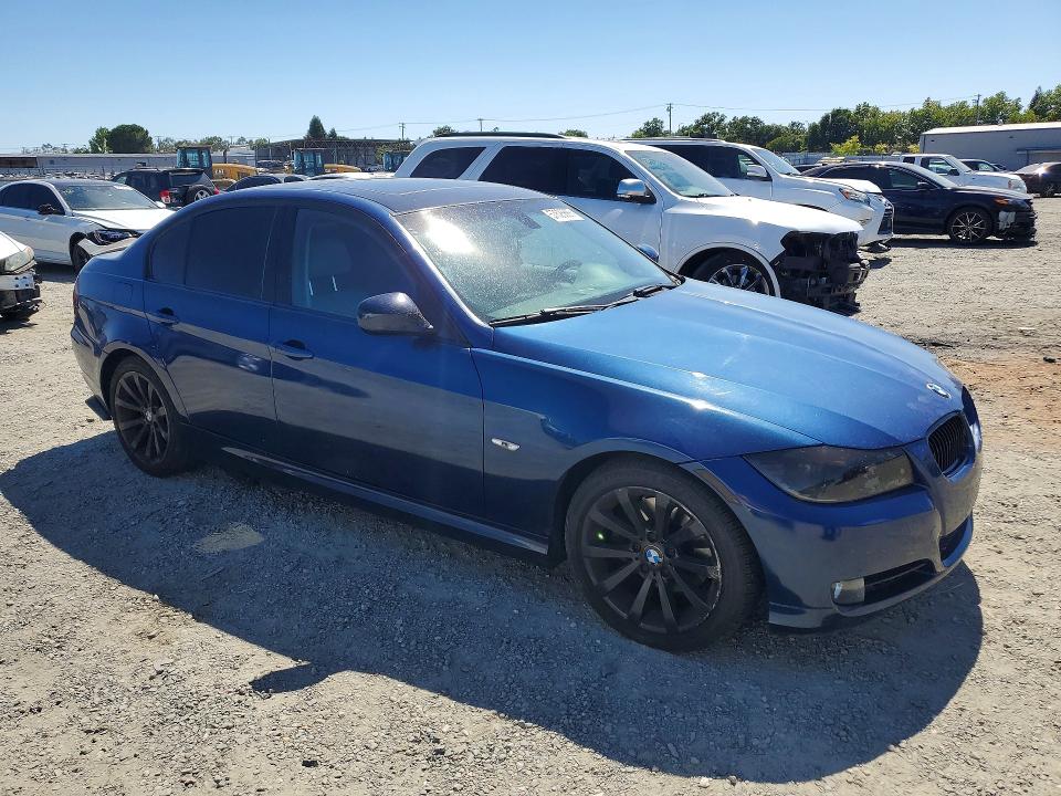 2011 BMW 3er VIN WBAPH5G54BNM79192 COPART salvage auction — FRONT END, Ca - Salvage Certificate, sold $15 on 2026-07-28 (photo 4)