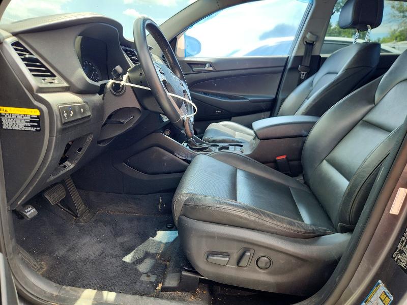2018 Hyundai Tucson VIN KM8J33A41JU622093 COPART salvage auction — FRONT END, Fl - Certificate Of Title, sold $1,700 on 2026-07-14 (photo 7)