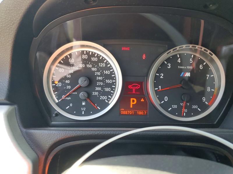 2011 BMW M3 VIN WBSPM9C50BE203581 COPART salvage auction — MECHANICAL, Nj - Cert Of Title-Salvage, sold $13,000 on 2026-07-20 (photo 9)