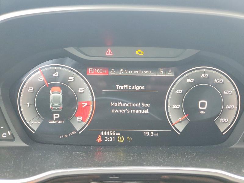 2022 Audi Q3 VIN WA1EECF30N1138594 COPART salvage auction — FRONT END, Al - Cert Of Title-Salvage Title, sold $11,600 on 2026-07-14 (photo 9)