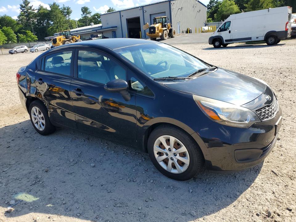 2015 Kia Rio VIN KNADM4A35F6487219 COPART salvage auction — REAR END, Or - Salvage Title, sold $375 on 2026-07-09 (photo 4)