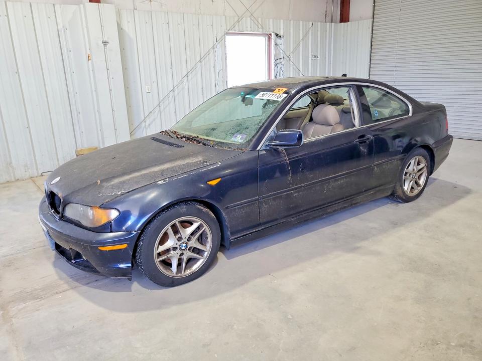 2004 BMW 3 series VIN WBABD334X4JY97371 COPART salvage auction — FRONT END, Wv - Certificate Of Title, sold $325 on 2026-07-16 (photo 1)