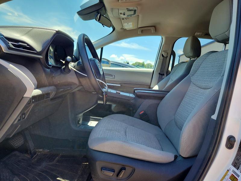 2022 Toyota VIN 5TDKRKECXNS126626 COPART salvage auction — HAIL, Wi - Cert Of Title-Claim Paid, sold $18,300 on 2026-07-14 (photo 7)