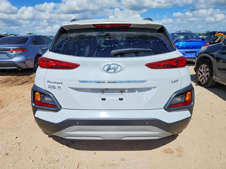 2019 Hyundai Kona VIN KM8K53A53KU360618 COPART salvage auction — MECHANICAL, Mt - Certificate Of Title, sold $3,050 on 2026-07-02 (photo 6)
