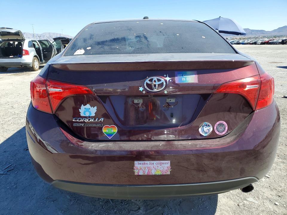 2017 Toyota VIN 5YFBURHE3HP633708 COPART salvage auction — FRONT END, Nv - Salvage Title, sold $3,900 on 2026-07-28 (photo 6)