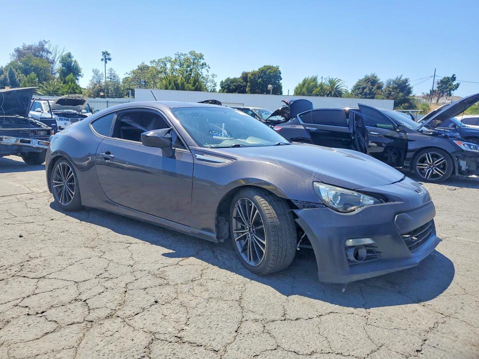 2014 Subaru Brz VIN JF1ZCAC19E9600064 COPART salvage auction — FRONT END, Fl - Cert Of Title W/Slvg History, sold $2,800 on 2026-07-24 (photo 4)