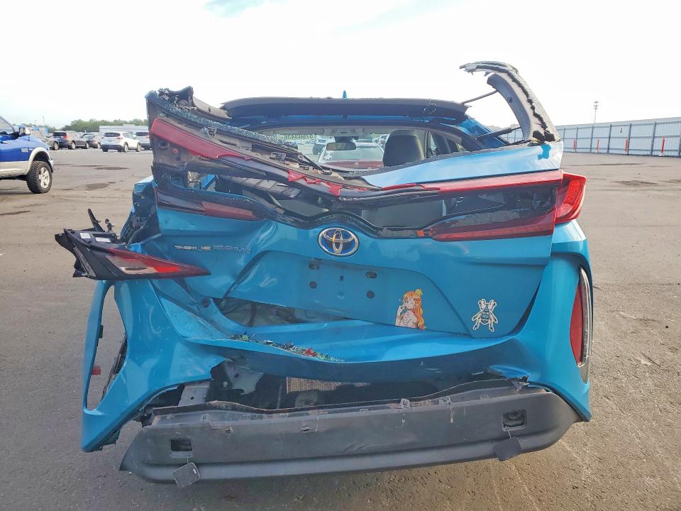 2018 Toyota Prius VIN JTDKARFP8J3099357 COPART salvage auction — REAR END, Fl - Cert Of Title Slvg Rebuildable, sold $2,000 on 2026-07-22 (photo 6)
