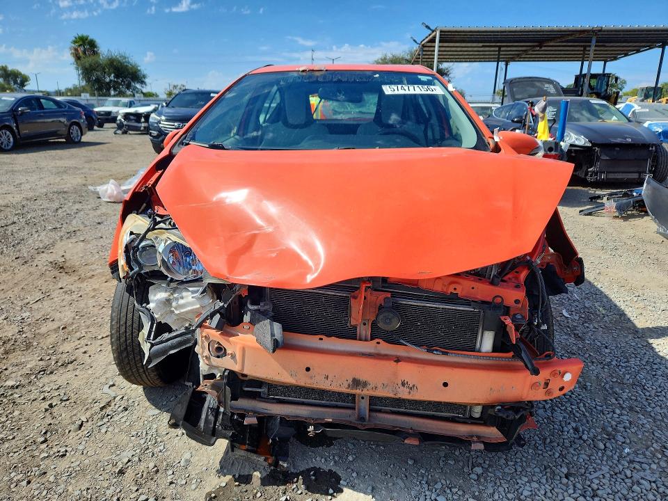 2012 Toyota Prius VIN JTDKDTB30C1005543 COPART salvage auction — FRONT END, CA - SALVAGE CERTIFICATE, sold $325 on 2026-07-24 (photo 5)