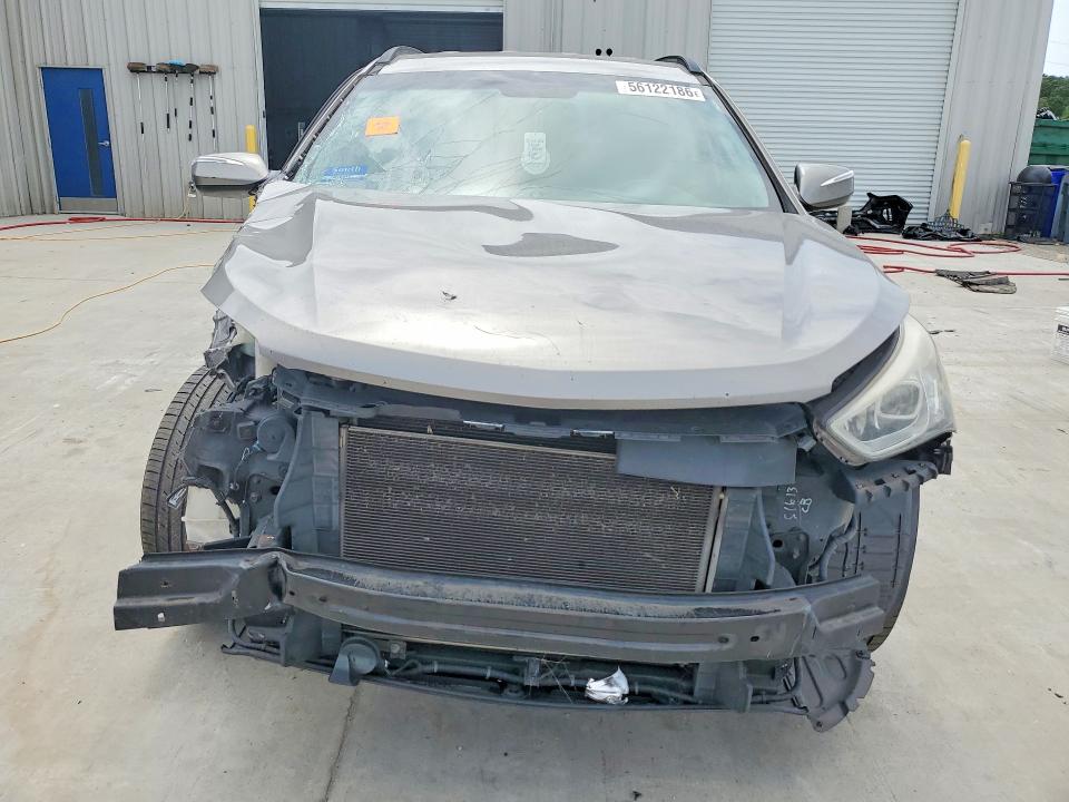 2013 Hyundai Santa fe VIN 5XYZU3LB4DG110995 COPART salvage auction — FRONT END, Sc - Cert Of Title-Salvage, sold $225 on 2026-07-27 (photo 5)