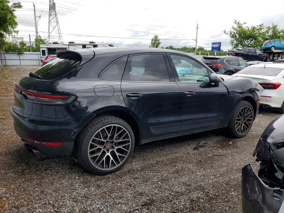 2019 Porsche Macan VIN WP1AB2A55KLB30926 COPART salvage auction — FRONT END, On - Permit Salvage, sold $16,950 on 2026-07-14 (photo 3)