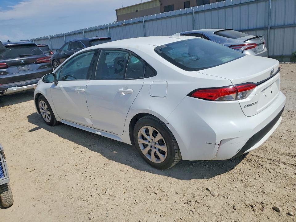 2021 Toyota Corolla VIN 5YFEPMAE3MP254705 COPART salvage auction — MINOR DENT/SCRATCHES, Mi - Certificate Of Title, sold $6,100 on 2026-07-09 (photo 2)