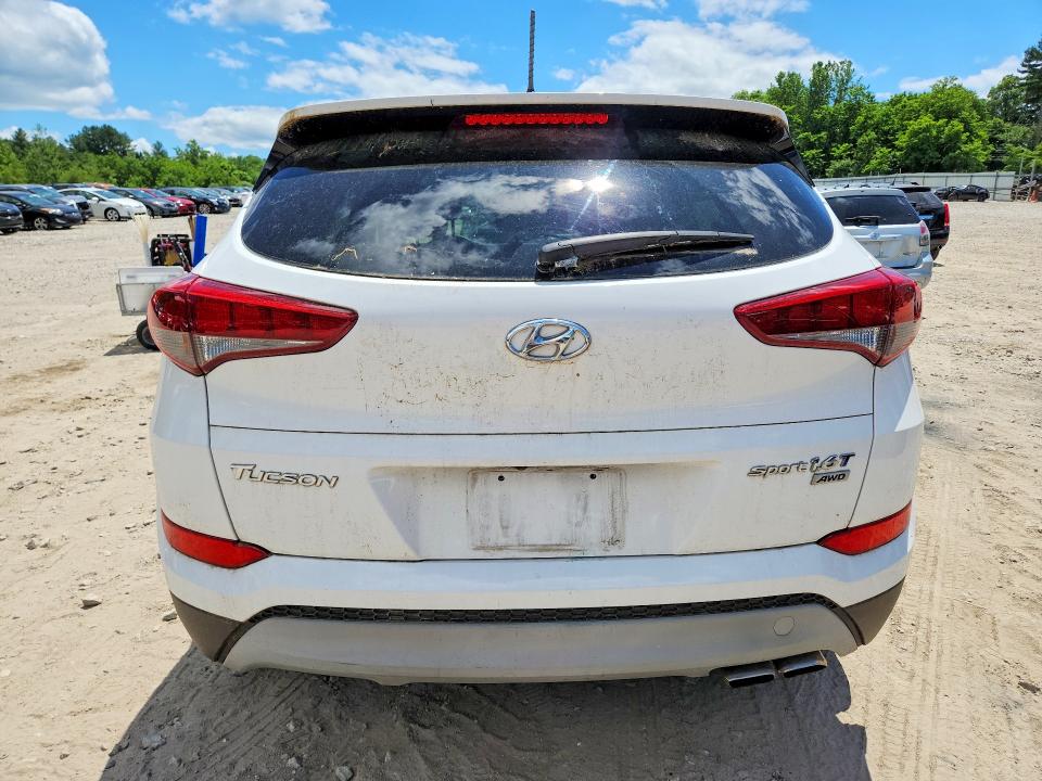 2017 Hyundai Tucson VIN KM8J3CA26HU293481 COPART salvage auction — MECHANICAL, Ma - Cert Of Title-Salvage, sold $3,550 on 2026-07-30 (photo 6)