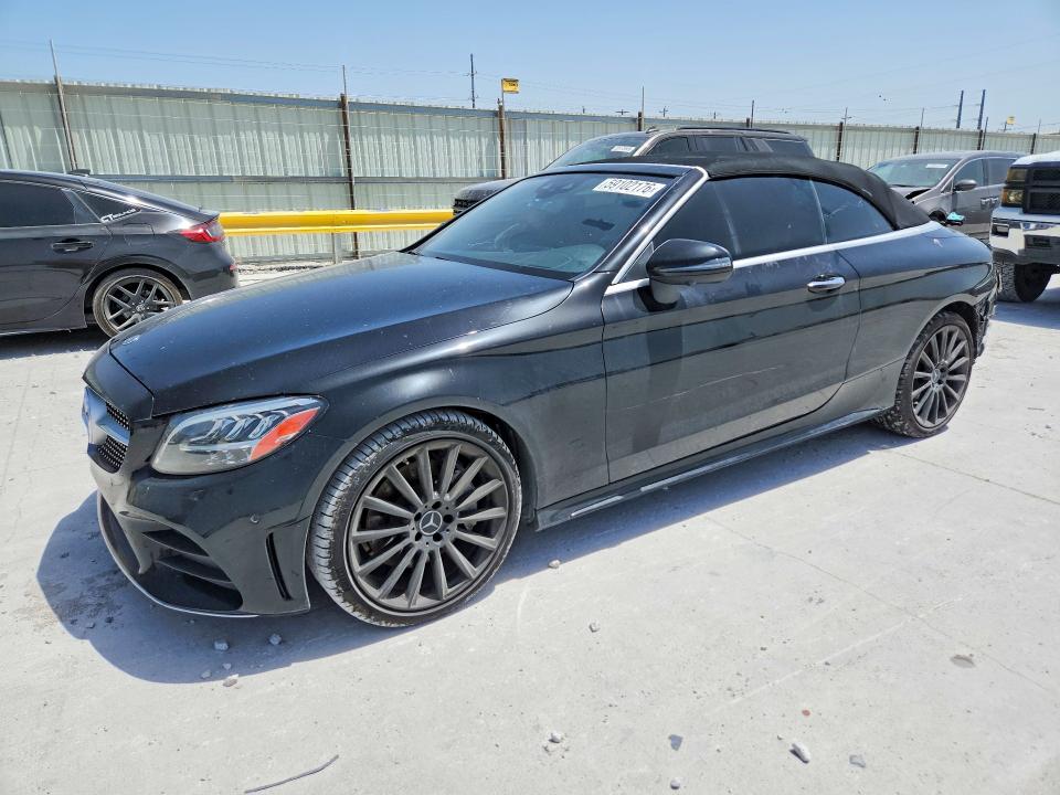 2019 Mercedes-benz C-klasse VIN WDDWK8DB5KF795227 — COPART salvage auction photo