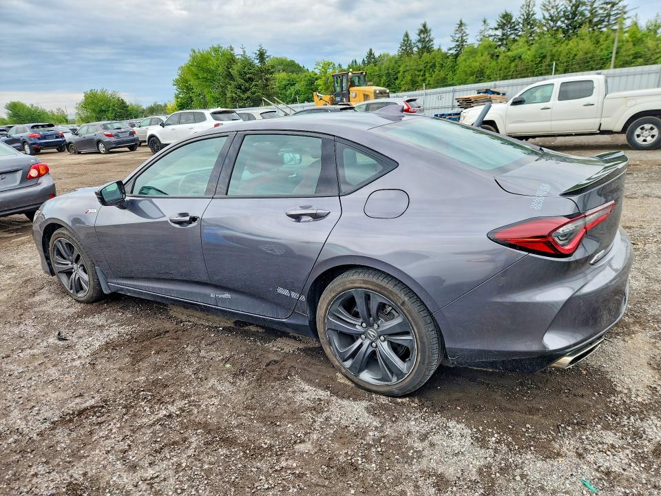 2022 Acura Tlx VIN 19UUB6F58NA800307 COPART salvage auction — MINOR DENT/SCRATCHES, On - Permit No Brand - Unfit, sold $22,050 on 2026-09-01 (photo 2)