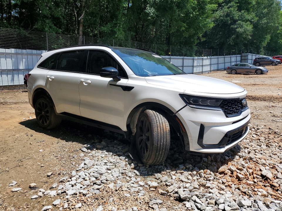 2021 Kia Sorento VIN 5XYRKDLF7MG057272 COPART salvage auction — UNDERCARRIAGE, Pa - Certificate Of Salvage, sold $7,200 on 2026-07-17 (photo 4)