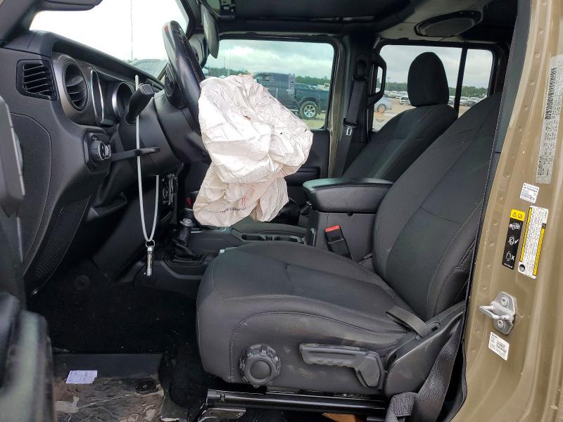 2020 Jeep Gladiator VIN 1C6HJTAG3LL160946 COPART salvage auction — FRONT END, TX - CERTIFICATE OF TITLE, sold $10,300 on 2026-08-28 (photo 7)