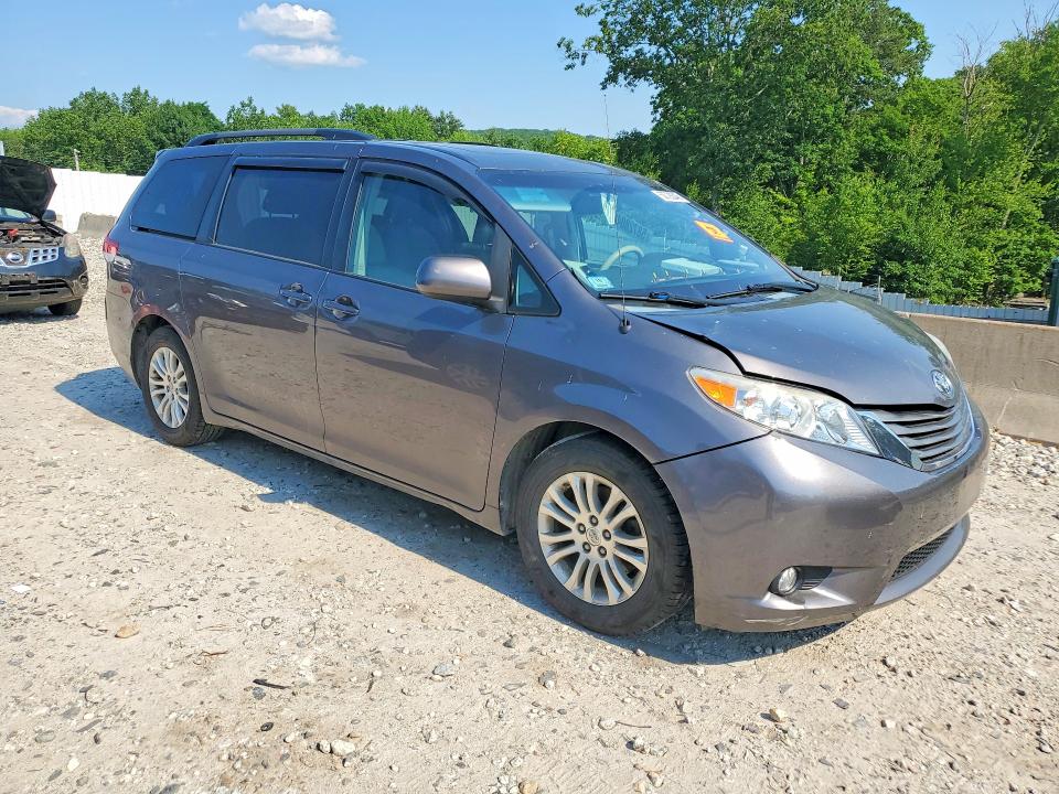 2014 Toyota Sienna VIN 5TDYK3DC6ES490676 COPART salvage auction — MECHANICAL, Ma - Cert Of Title-Reconstrctd Coll, sold $2,450 on 2026-07-08 (photo 4)