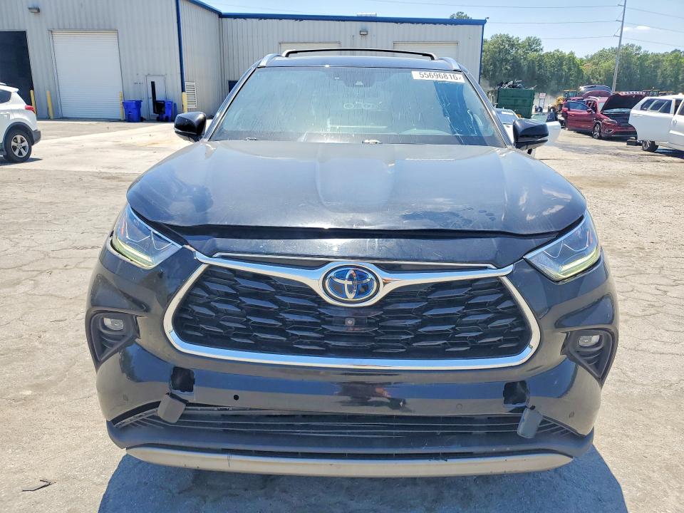 2022 Toyota Highlander VIN 5TDFARAH4NS014388 COPART salvage auction — REAR END, Ga - Cert Of Title-Salvage, sold $18,900 on 2026-07-09 (photo 5)
