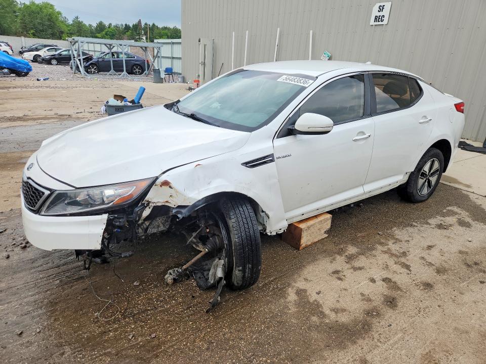 2013 Kia Optima VIN KNAGM4AD3D5052501 COPART salvage auction — FRONT END, Wi - Junked Vehicle Bill Of Sale, sold $400 on 2026-07-13 (photo 1)