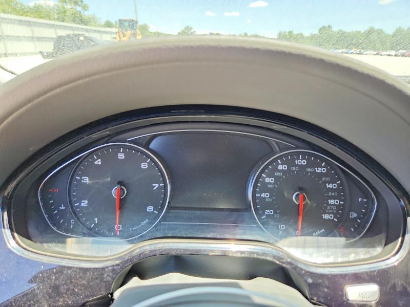 2012 Audi A8 VIN WAURVAFD7CN008965 COPART salvage auction — FRONT END, Oh - Certificate Of Title, sold $2,500 on 2026-07-31 (photo 9)