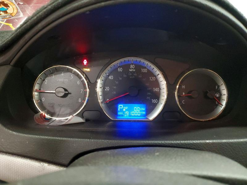 2009 Hyundai Sonata VIN 5NPEU46C09H533064 COPART salvage auction — FRONT END, Mn - Cert Of Title-Salvage, sold $200 on 2026-07-28 (photo 9)
