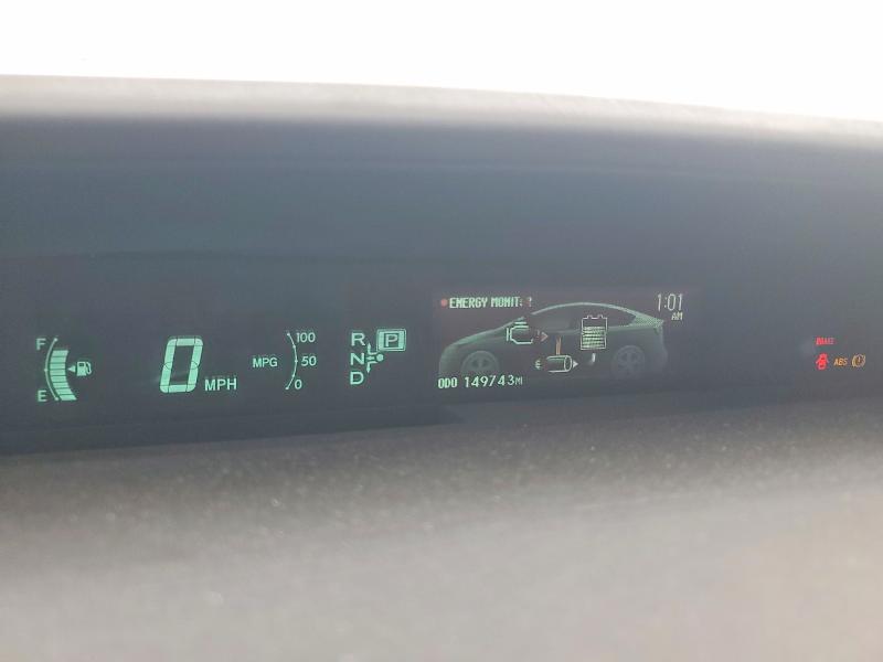 2012 Toyota Prius VIN JTDKN3DU0C5434306 COPART salvage auction — REAR END, Ca - Salvage Certificate, sold $1,800 on 2026-07-24 (photo 9)