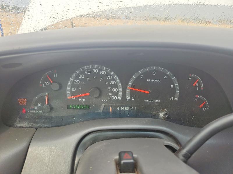 2001 Ford F-150 lightning VIN 1FTRW07L71KB10314 COPART salvage auction — FRONT END, Tx - Salvage Vehicle Title, sold $1,200 on 2026-07-02 (photo 9)
