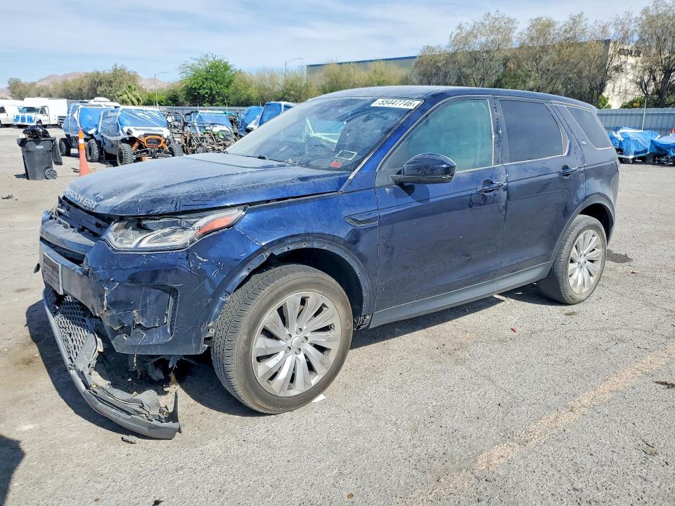 2020 Land rover VIN SALCJ2FX8LH835594 COPART salvage auction — FRONT END, Nv - Salvage Title, sold $3,350 on 2026-07-30 (photo 1)