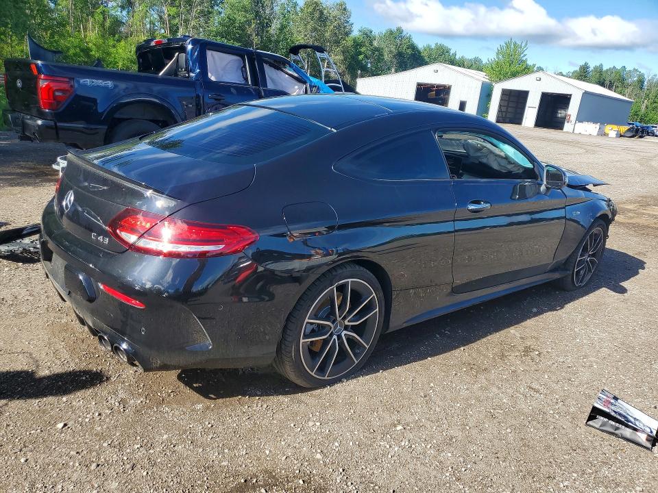 2020 Mercedes-benz C class VIN WDDWJ6EB4LF947490 COPART salvage auction — FRONT END, ON - PERMIT SALVAGE, sold $1,200 on 2026-07-28 (photo 3)