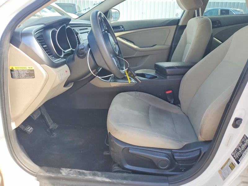 2014 Kia VIN 5XXGM4A73EG319906 COPART salvage auction — FRONT END, OH - CERT OF TITLE-SALVAGE, sold $975 on 2026-07-24 (photo 7)