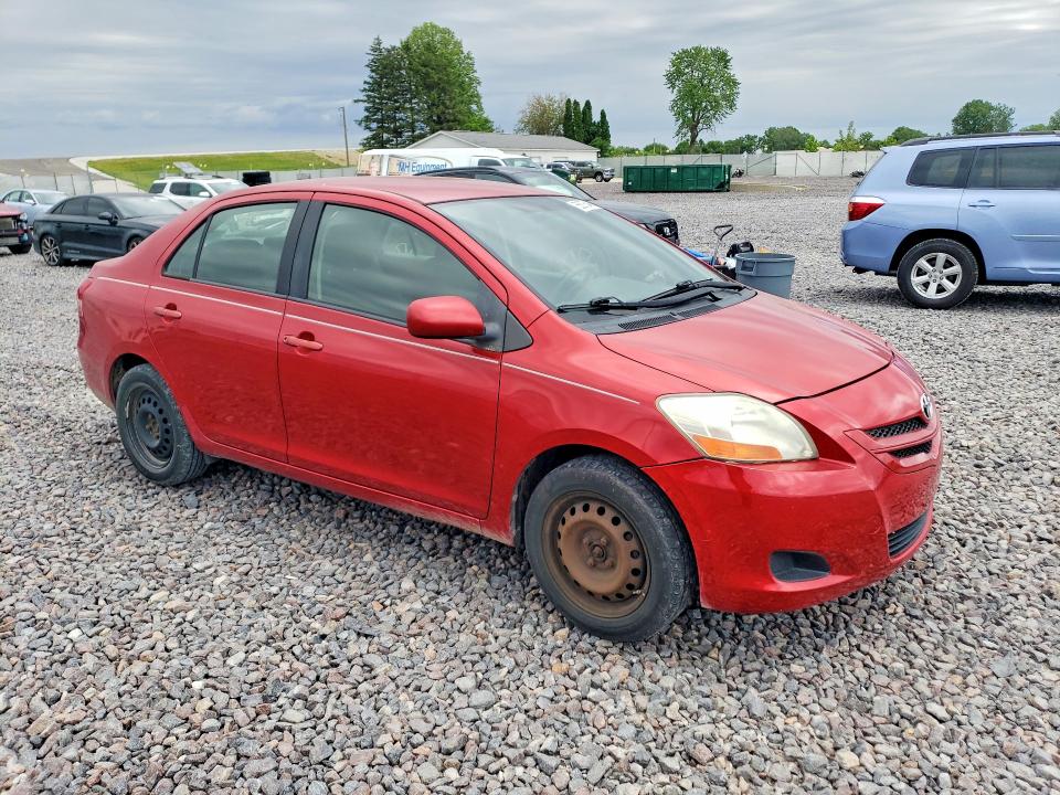 2008 Toyota Yaris VIN JTDBT923684007275 COPART salvage auction — REAR END, In - Cert Of Title-Salvage Title, sold $300 on 2026-07-21 (photo 4)