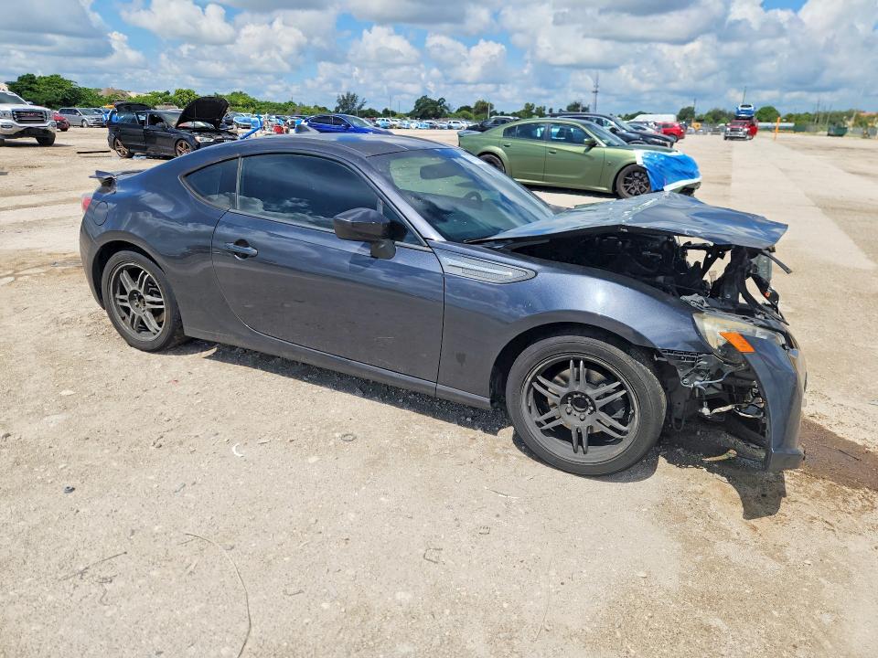 2016 Subaru Brz VIN JF1ZCAC11G9603673 COPART salvage auction — FRONT END, Fl - Cert Of Title Slvg Rebuildable, sold $2,150 on 2026-07-09 (photo 4)