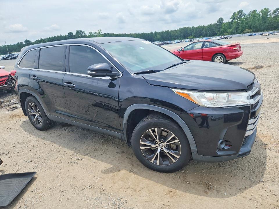 2019 Toyota Highlander VIN 5TDBZRFH2KS941014 COPART salvage auction — REAR END, Nc - Salvage Certificate Of Title, sold $6,300 on 2026-07-27 (photo 4)