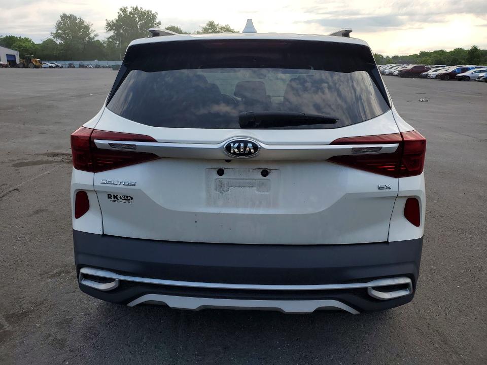 2021 Kia VIN KNDERCAAXM7122589 COPART salvage auction — FRONT END, Nj - Cert Of Title-Salvage, sold $5,500 on 2026-07-09 (photo 6)