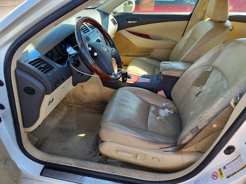2008 Lexus Es 350 VIN JTHBJ46G882195037 COPART salvage auction — MECHANICAL, Pa - Cert Of Title, sold $975 on 2026-07-09 (photo 7)