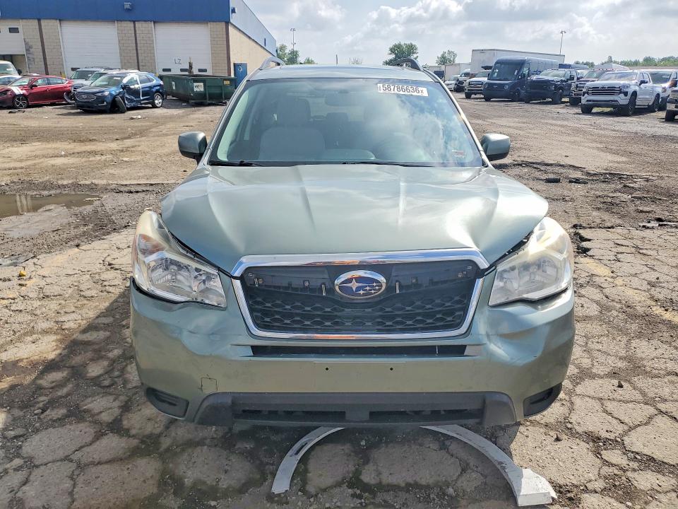 2014 Subaru Forester VIN JF2SJAEC6EH457839 COPART salvage auction — REAR END, Mi - Certificate Of Title, sold $550 on 2026-07-07 (photo 5)